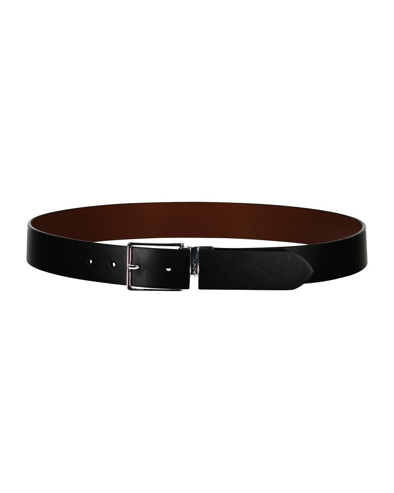 Reversible Leather Belt Black / 85X34