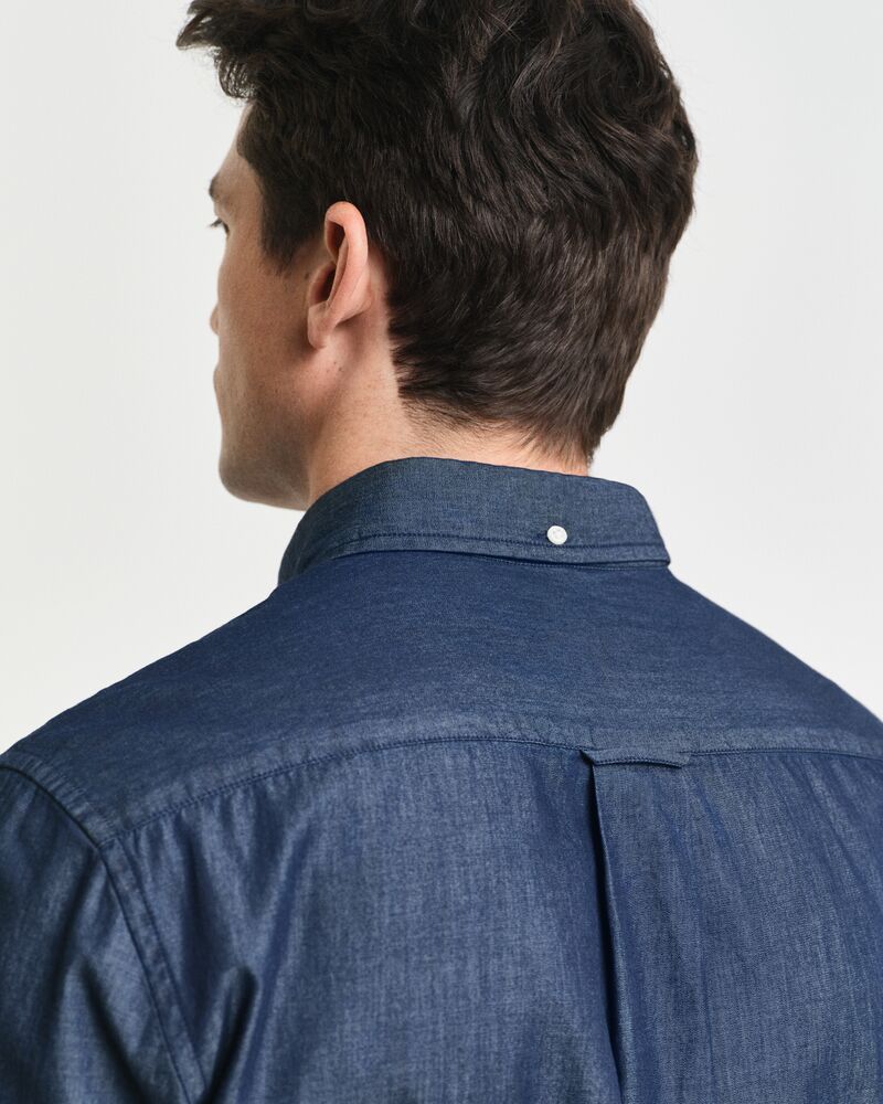 Regular Fit Indigo Shirt