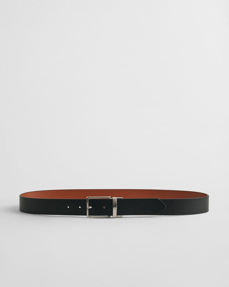 Reversible Leather Belt Black / 85X34