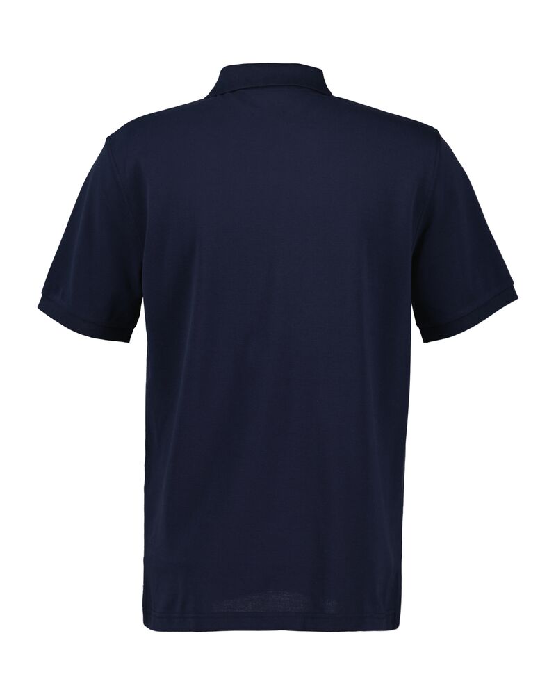 Regular Tonal Shield Short Sleeve Polo