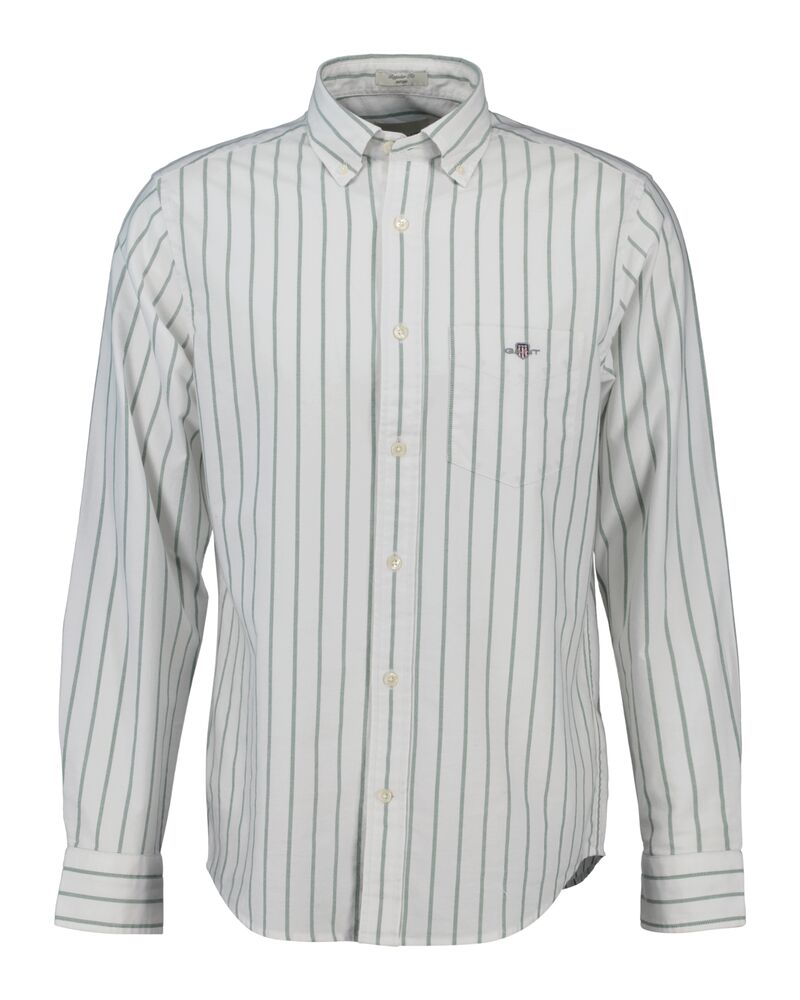 Regular Fit Striped  Classic Oxford Shirt