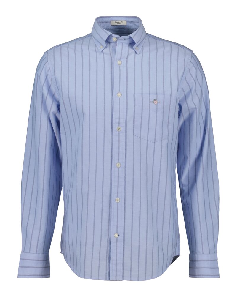 Regular Fit Striped  Classic Oxford Shirt