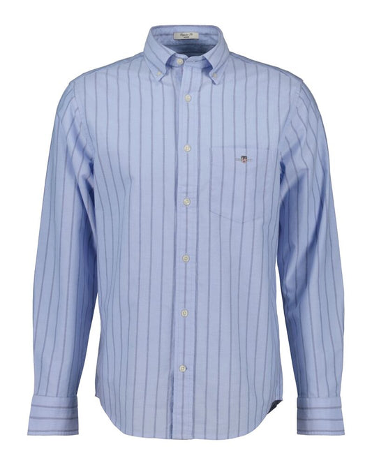 Regular Fit Striped  Classic Oxford Shirt