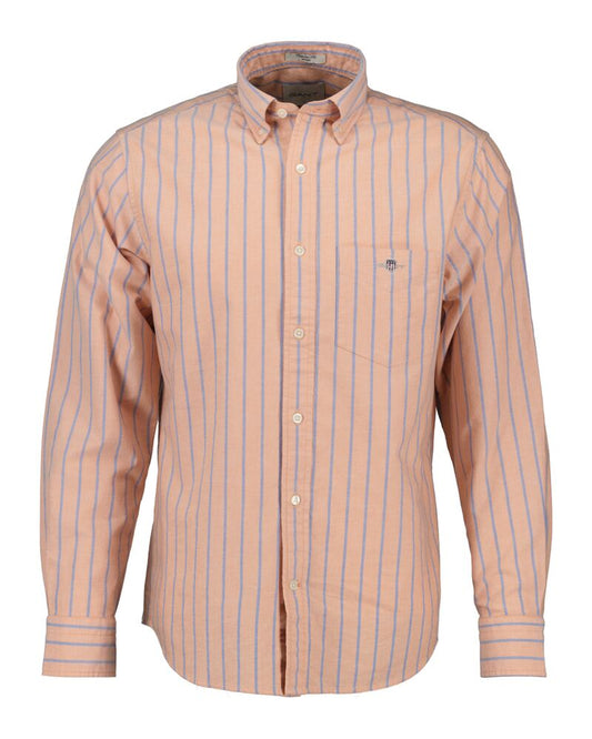 Regular Fit Striped  Classic Oxford Shirt