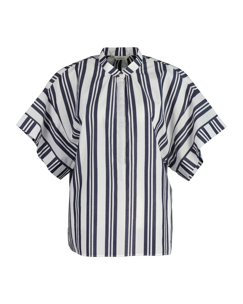 Over Sized Striped Popover