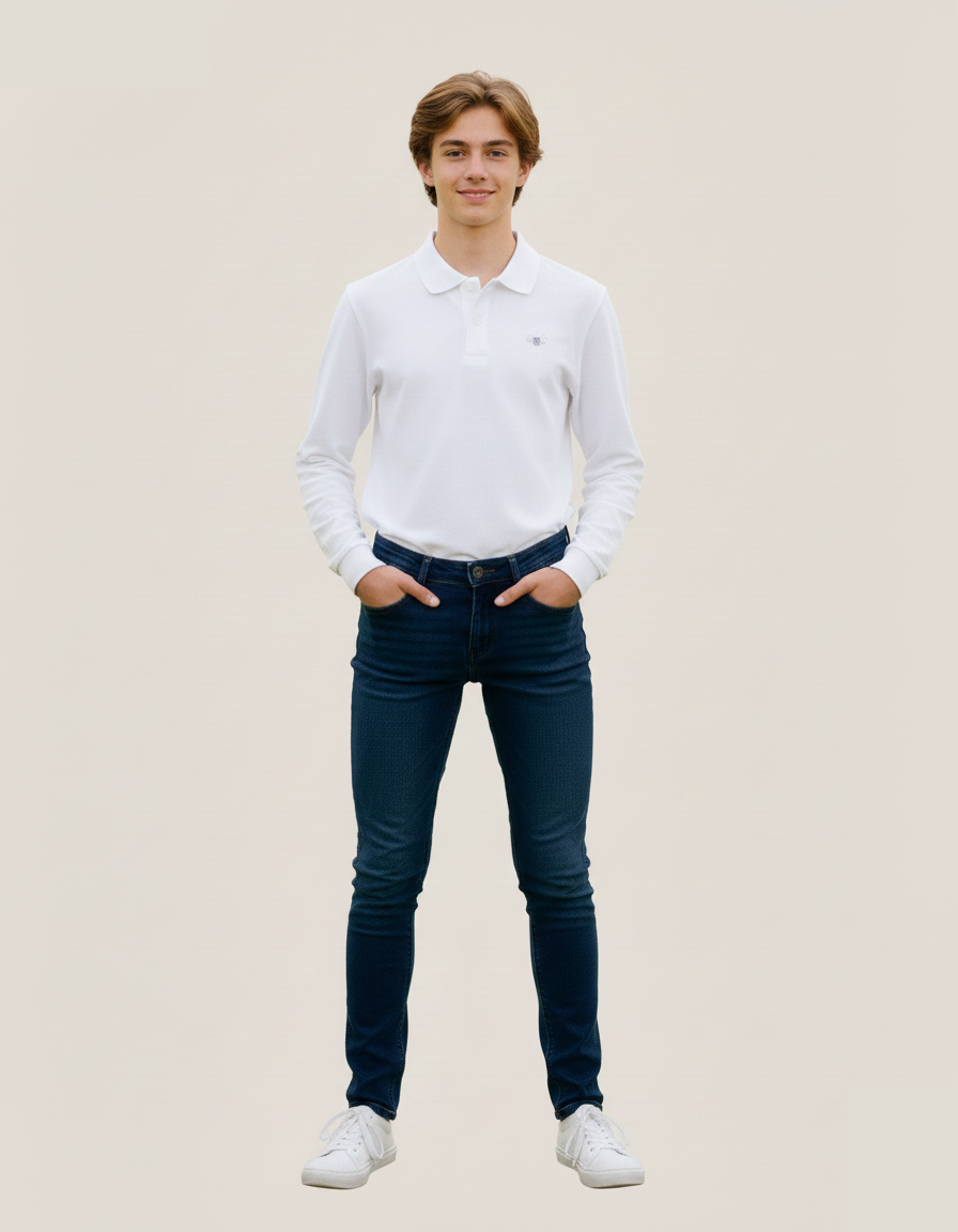 Teens Shield Rubgby Shirt