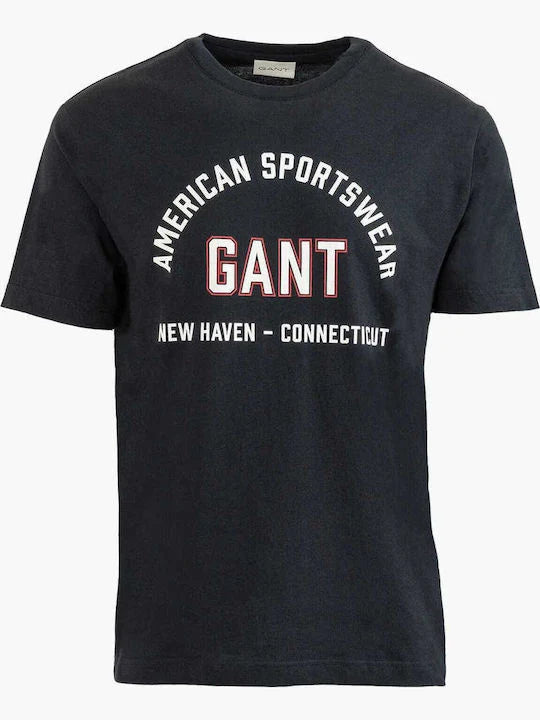 Gant Printed Graphic Short Sleeve T-Shirt