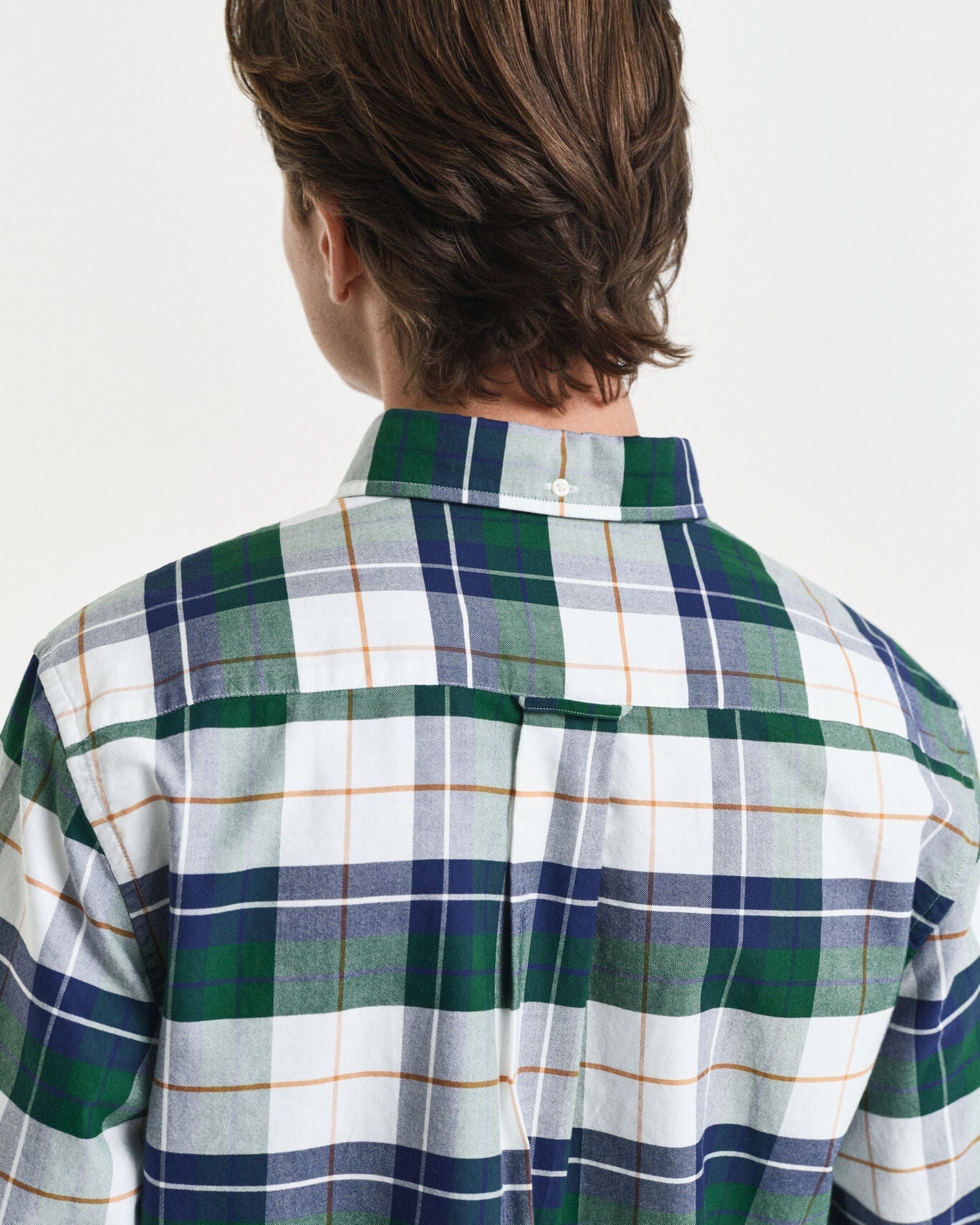 Regular Fit Checked  Classic Short Sleeve  Oxford Shirt
