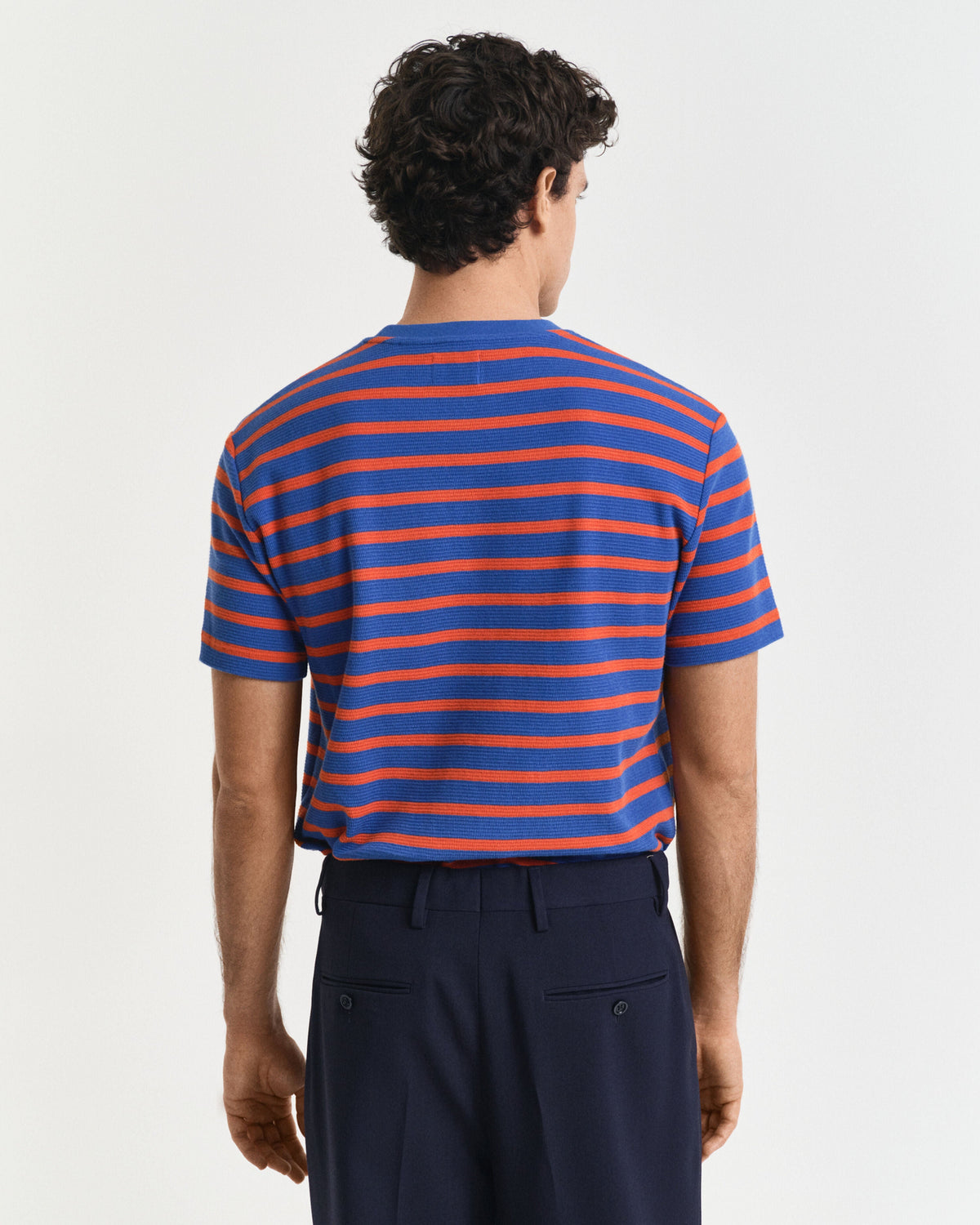 Waffle Stripe Short Sleeve T-Shirt
