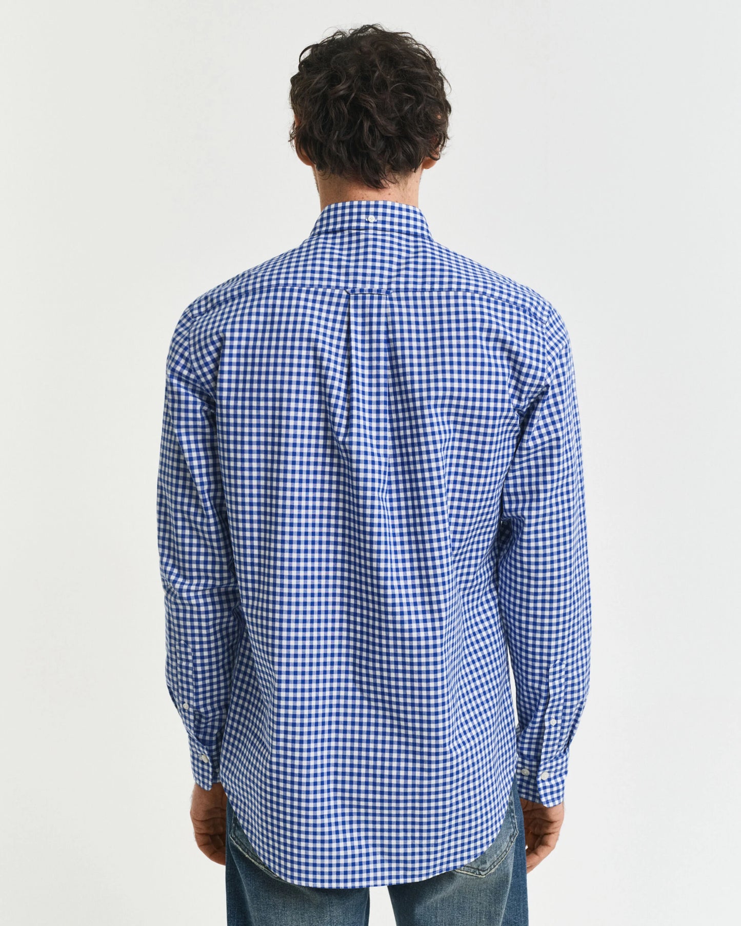 Reg Poplin Gingham Shirt