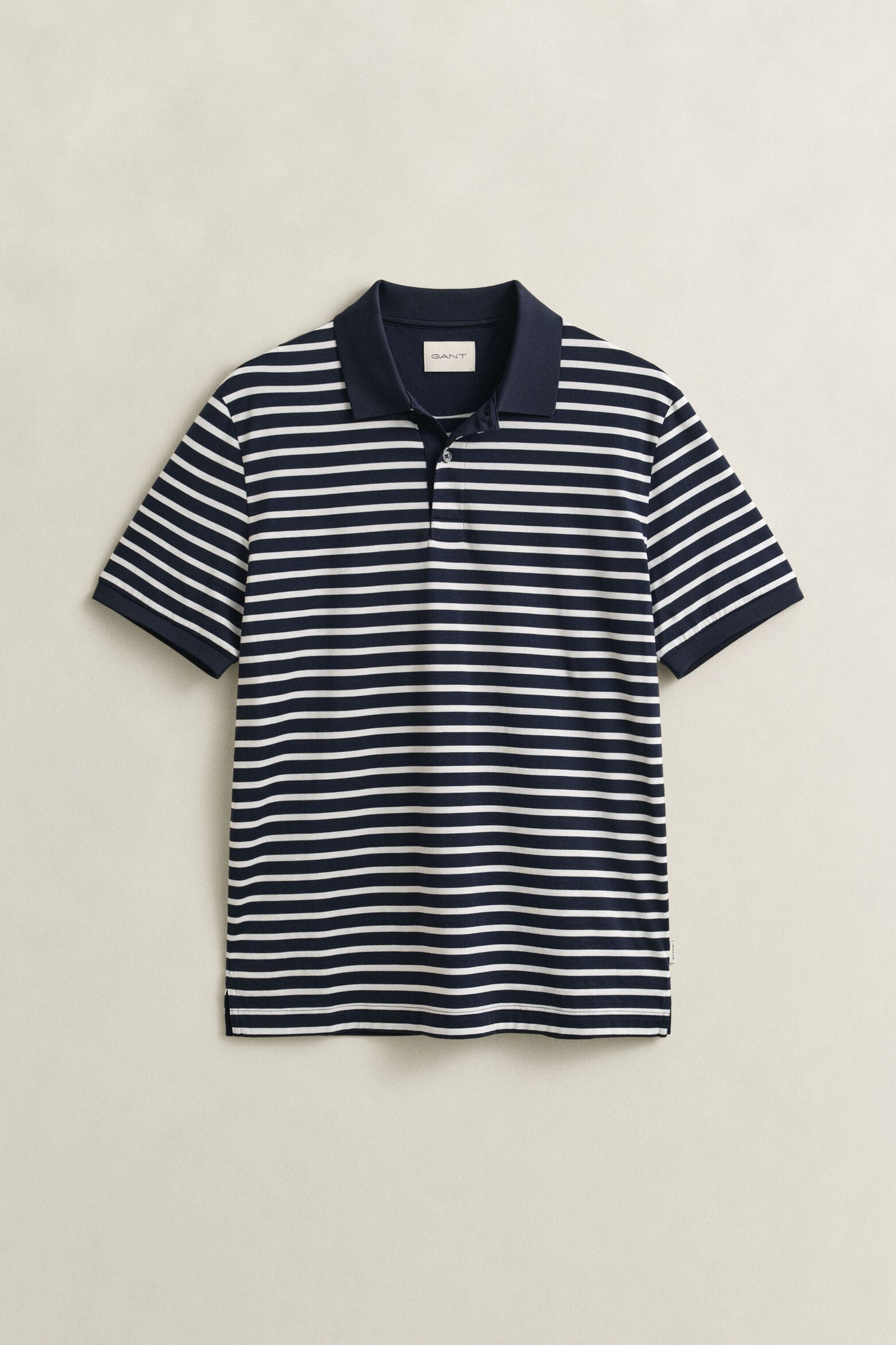 Pima Cotton Striped Polo Shirt