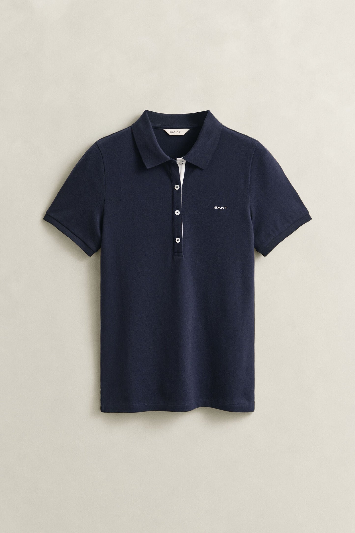 Slim Contrast Pique Polo Shirt