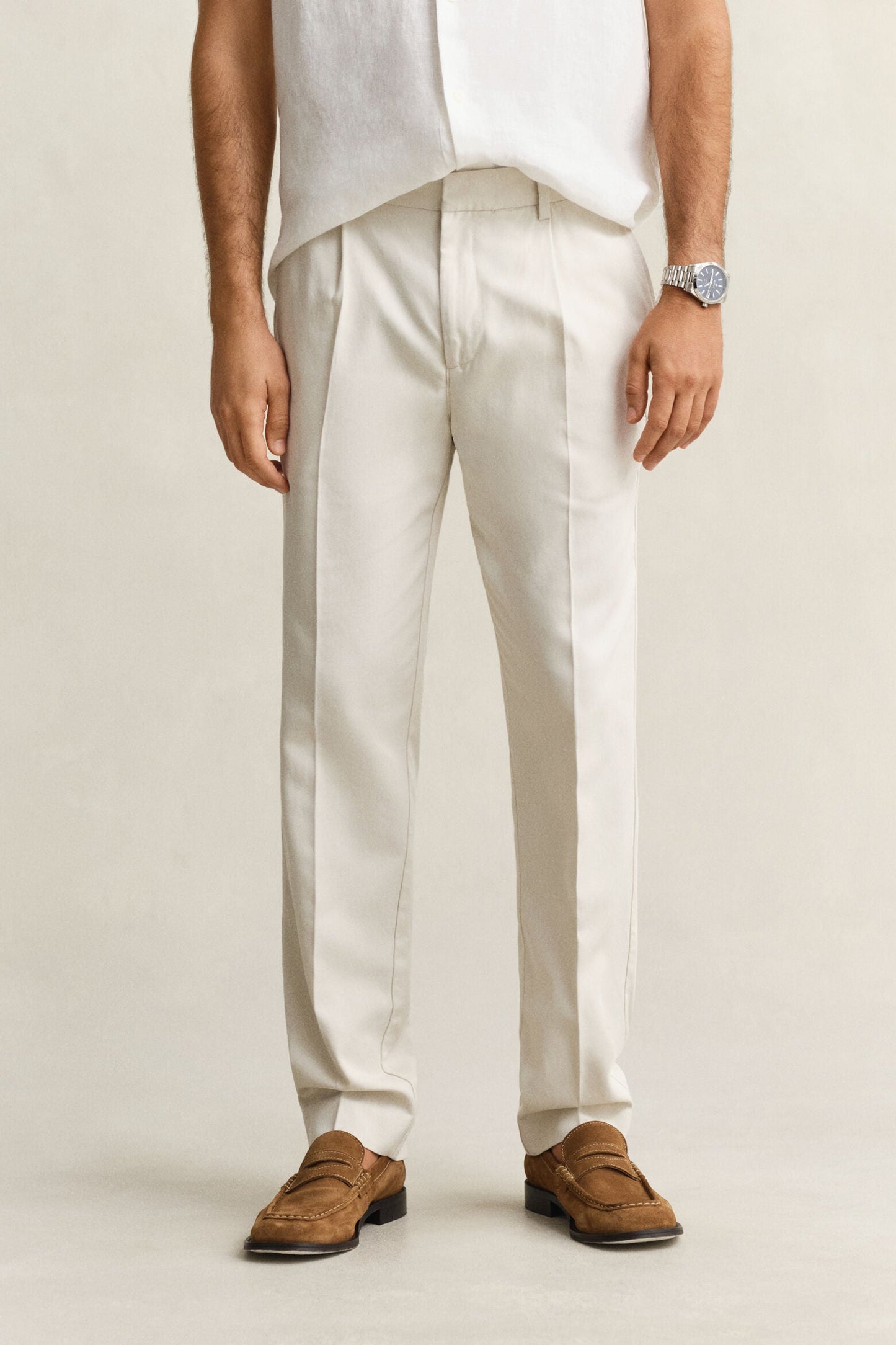 Slim Smart Cotton Lyocell Pants