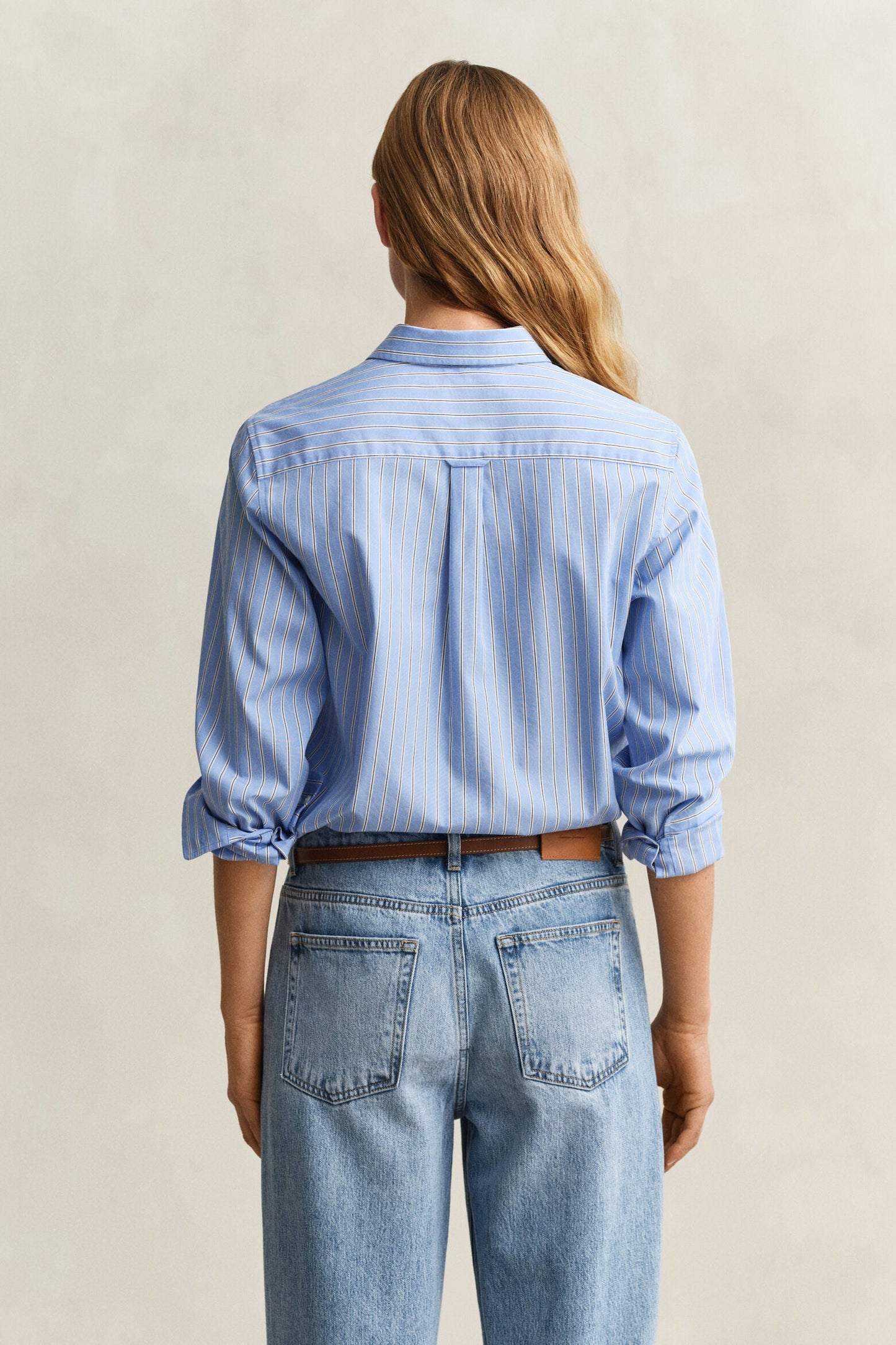 Regular Poplin Stripe Shirt
