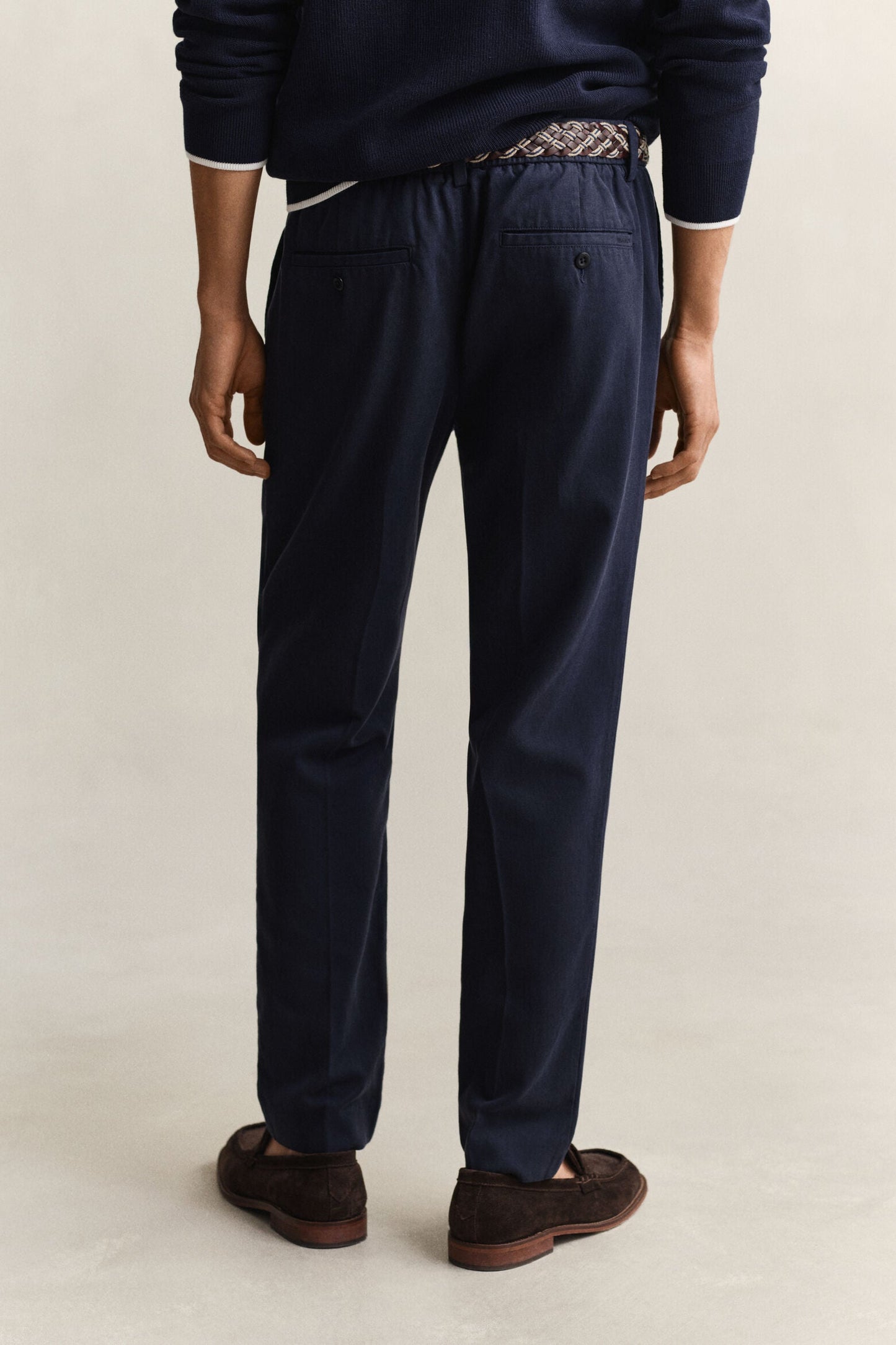 Slim Smart Cotton Lyocell Pants