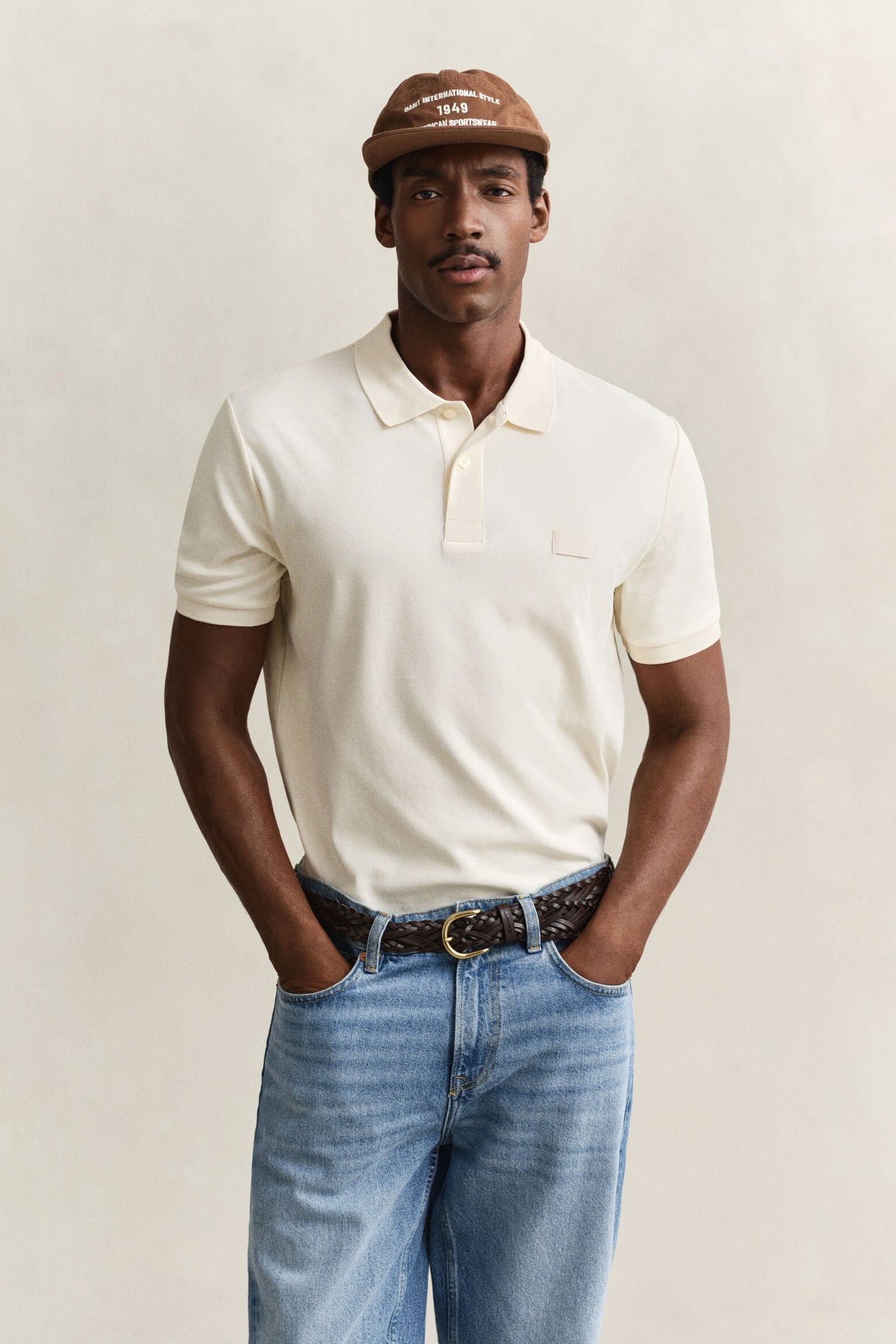 Striped Short Sleeve Polo
