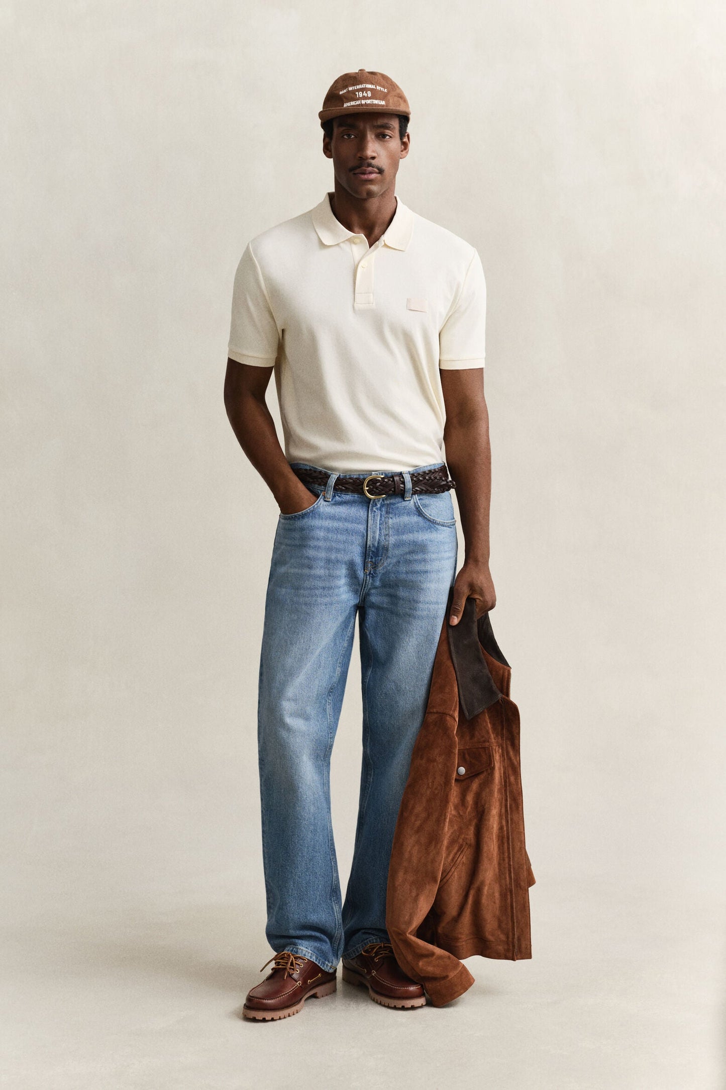 Striped Short Sleeve Polo