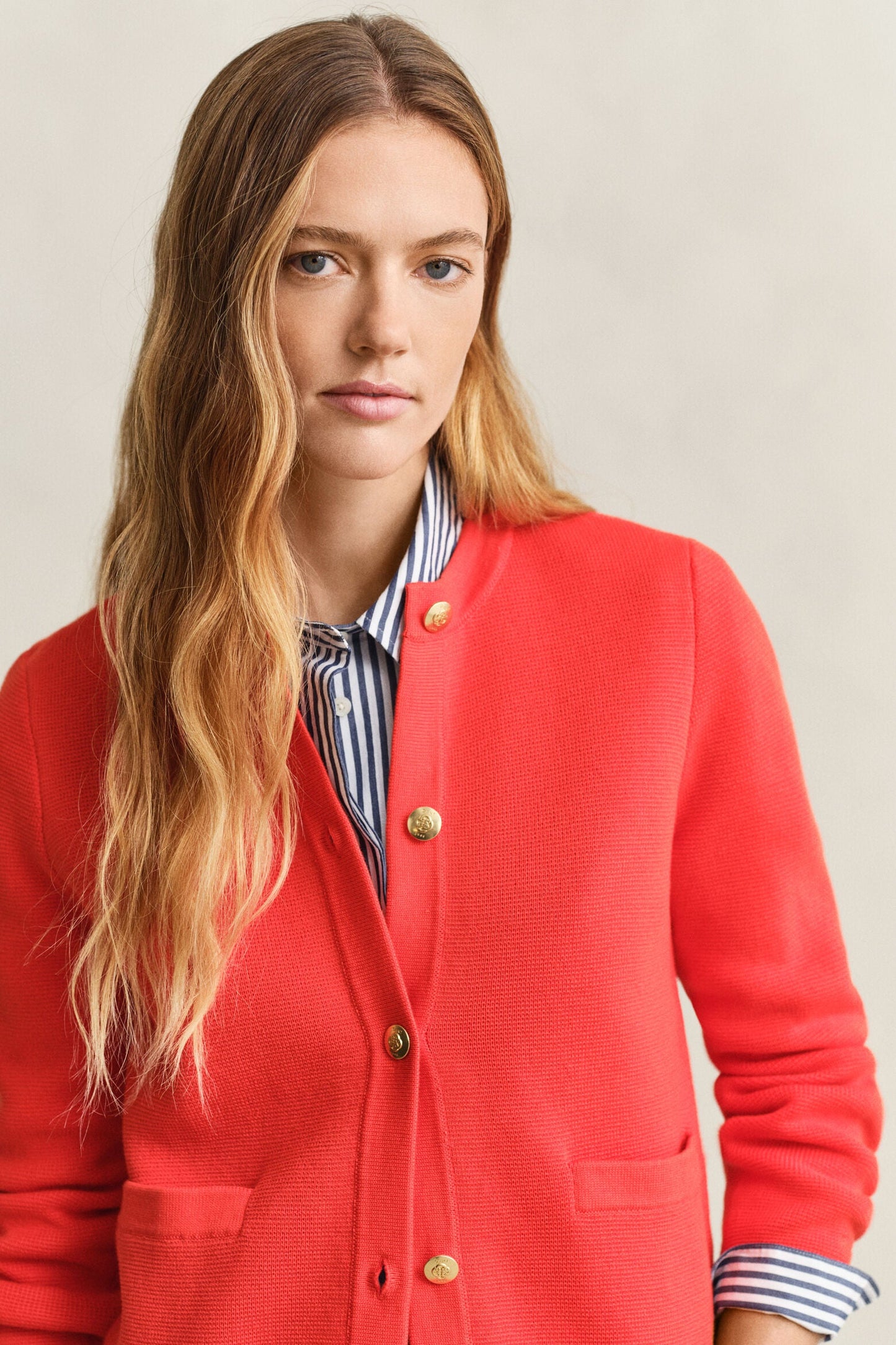 Cotton Knit Jacket
