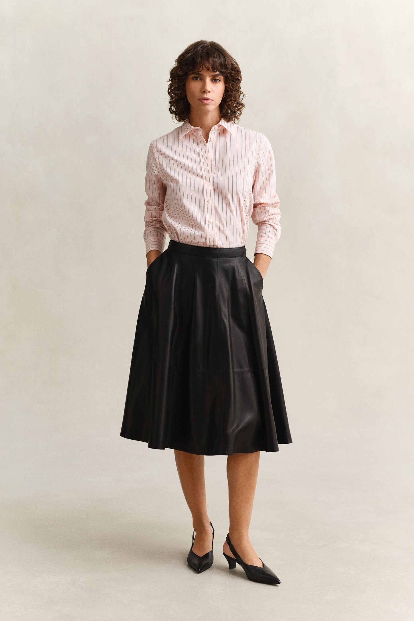 Regular Poplin Stripe Shirt