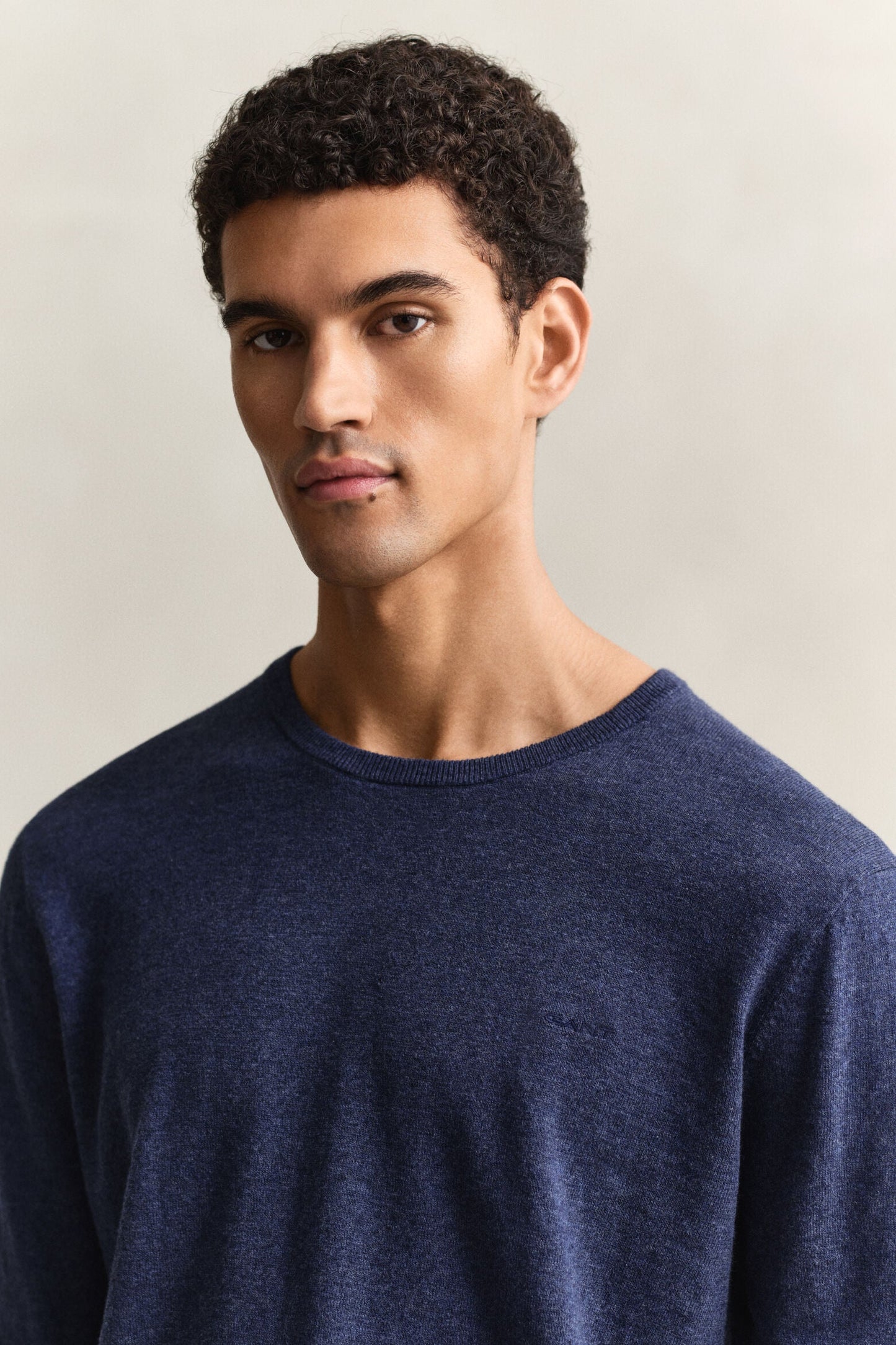 Slub Cotton Linen C-Neck