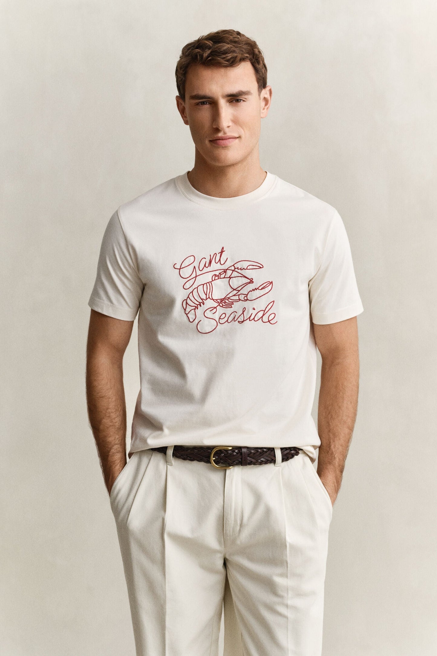 Embroidered Short Sleeve T-Shirt