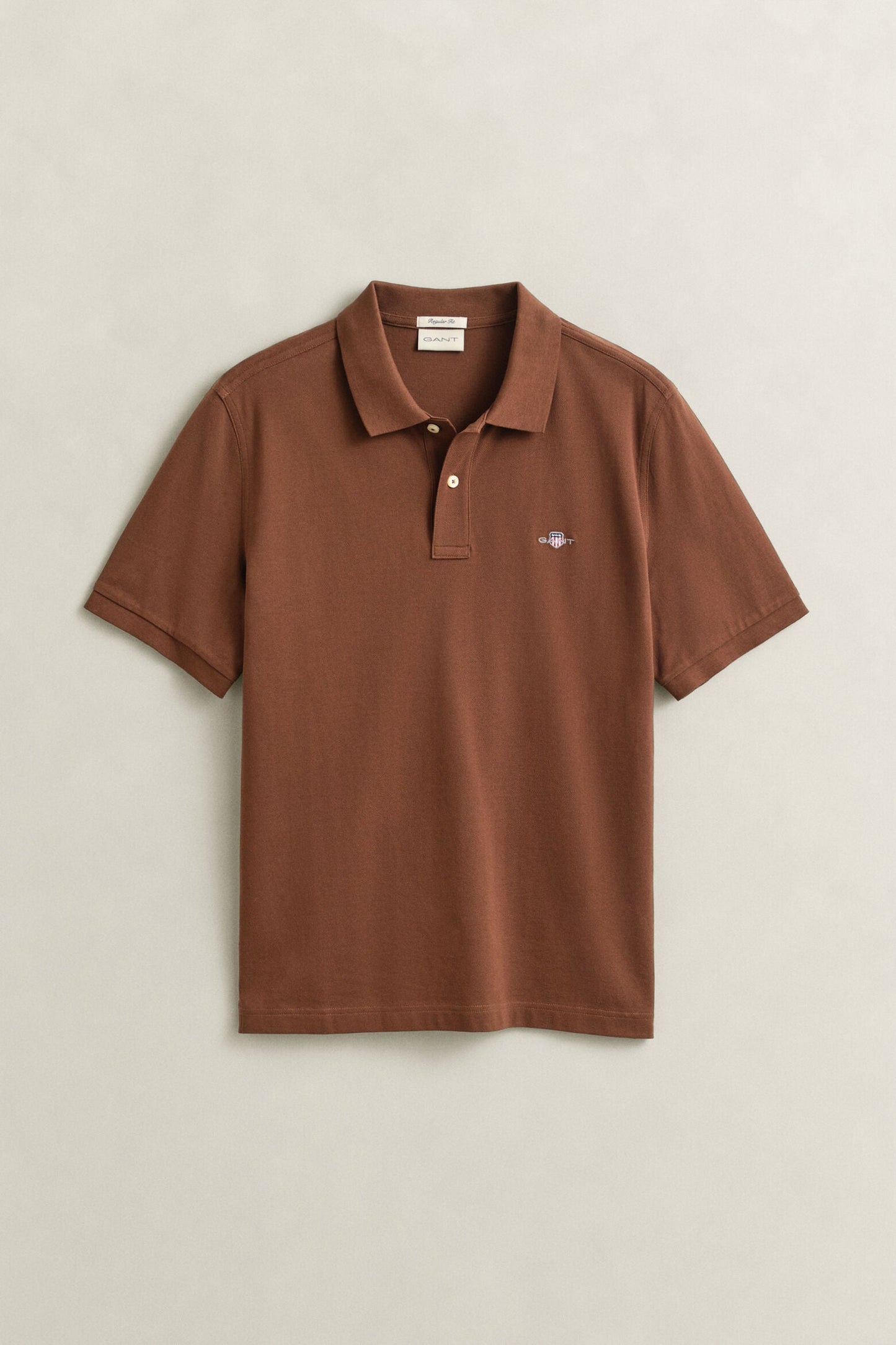 Regular Shield Pique Polo Shirt