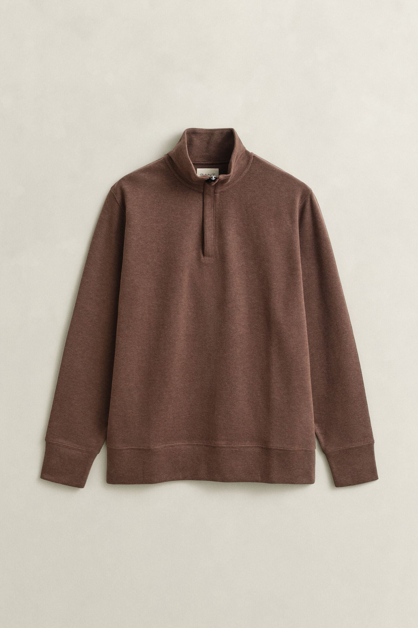 Light Seersucker Half Zip Top