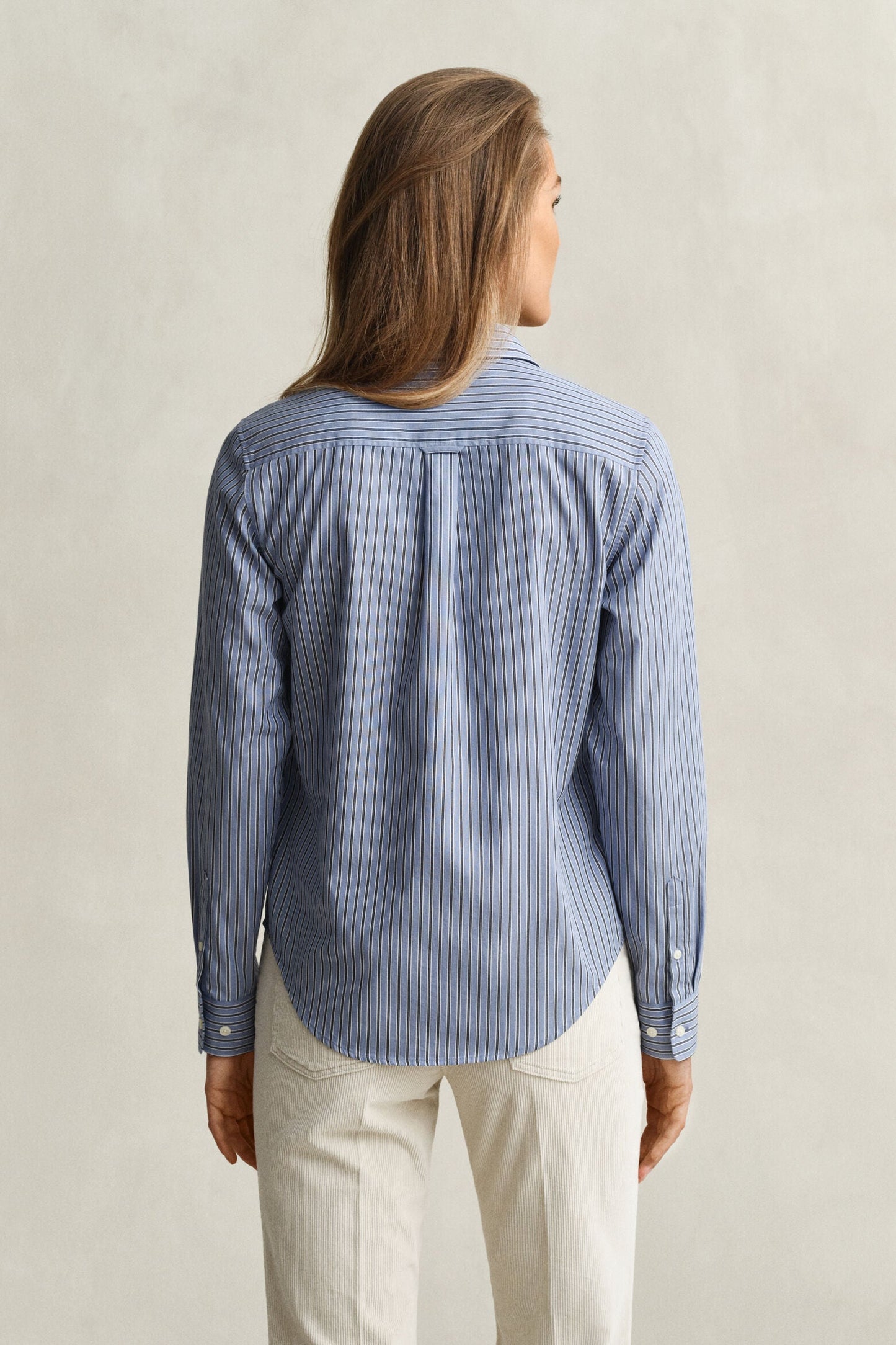 Regular Fit Classic Poplin Striped Shirt