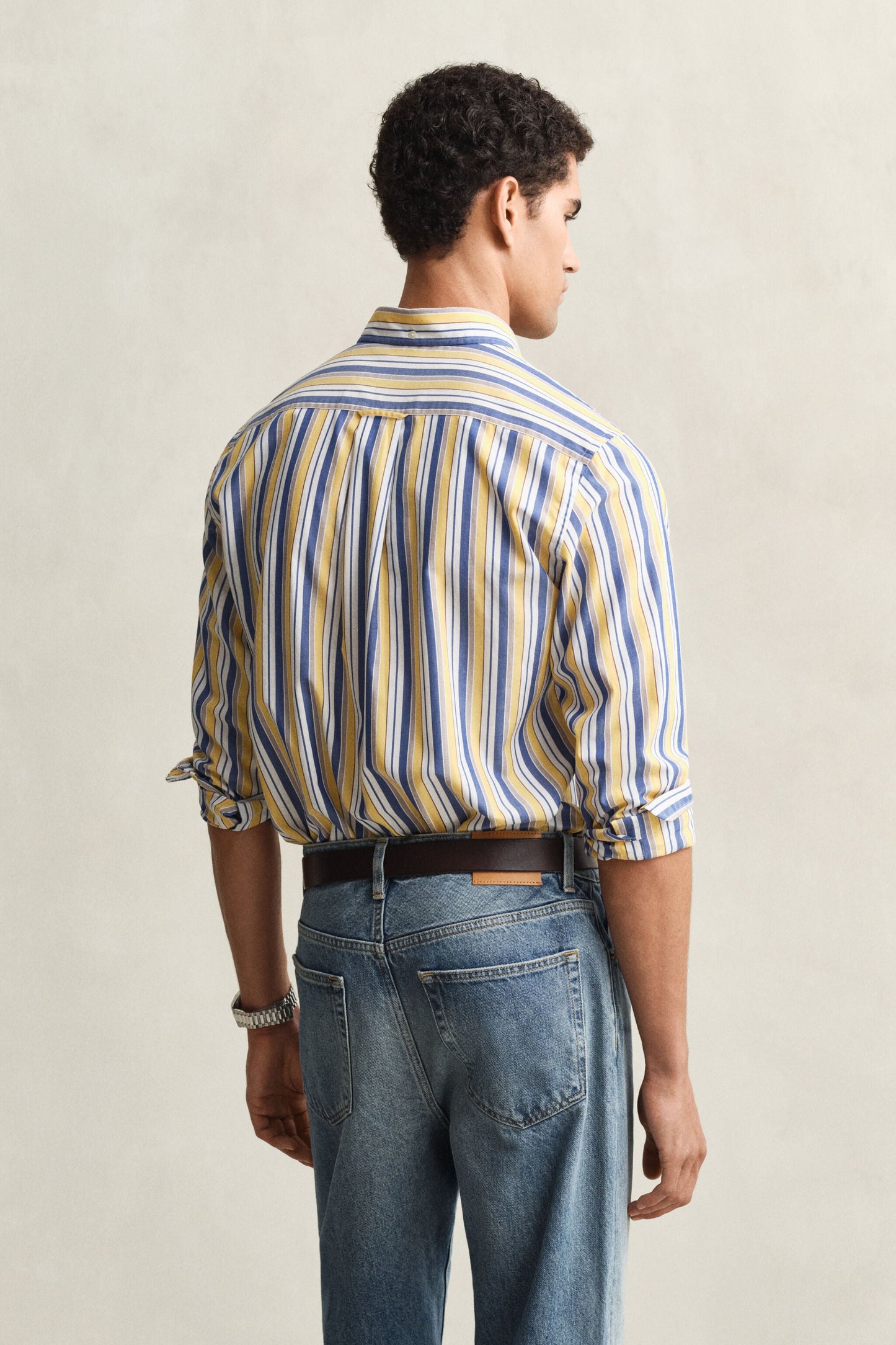 Regular Poplin Stripe Shirt