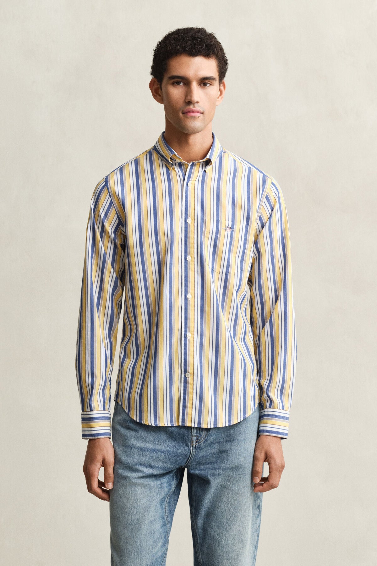 Regular Poplin Stripe Shirt