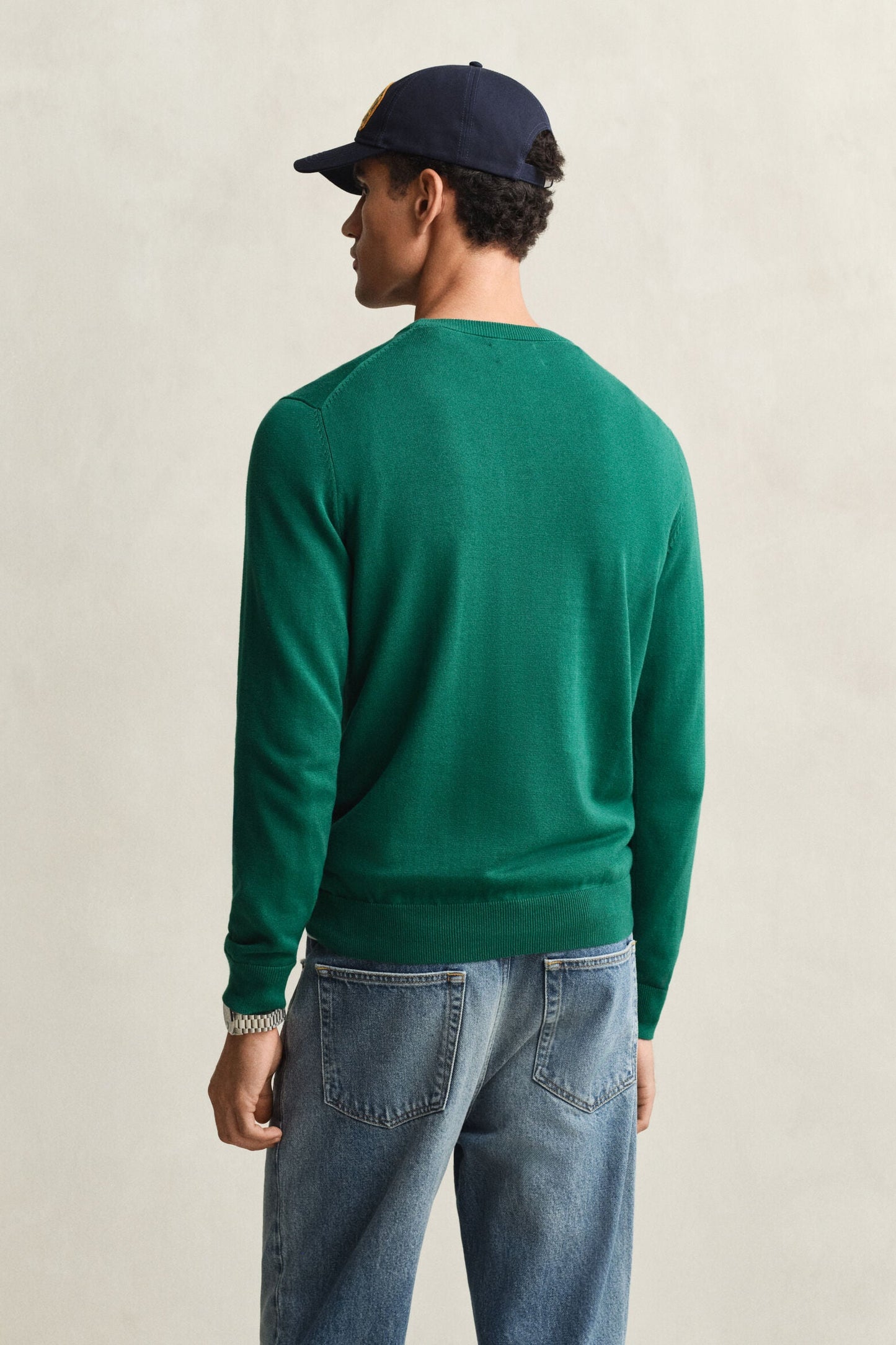 Classic Cotton Crewneck Sweater