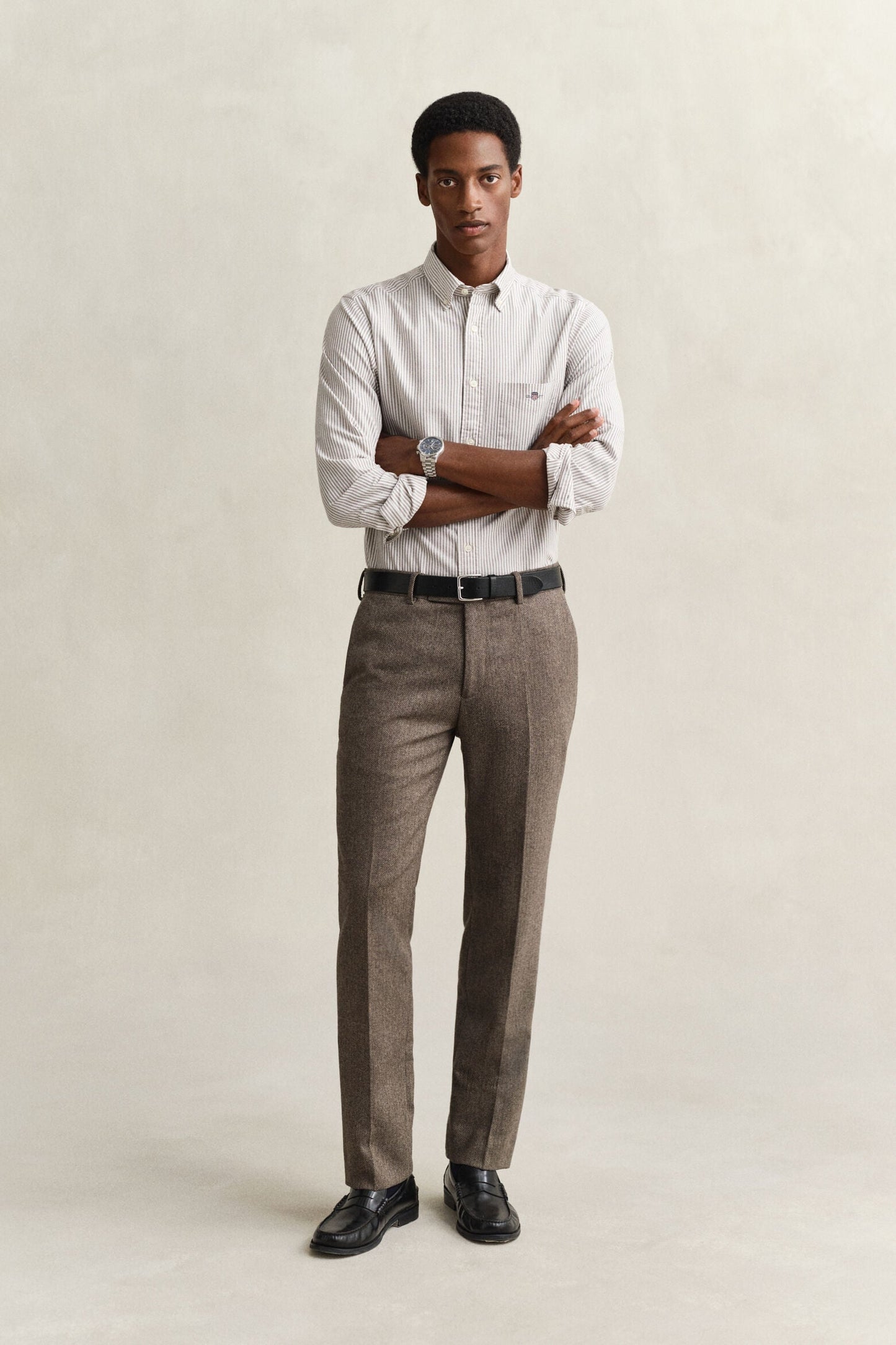 Regular Classic Poplin Stripe Shirt