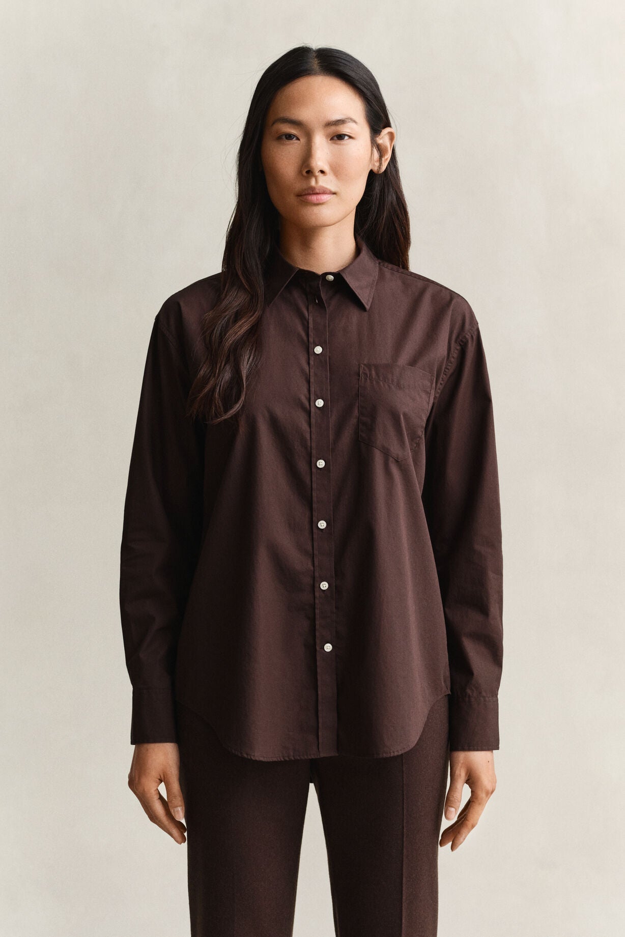 Relaxed Classic Poplin Shirt
