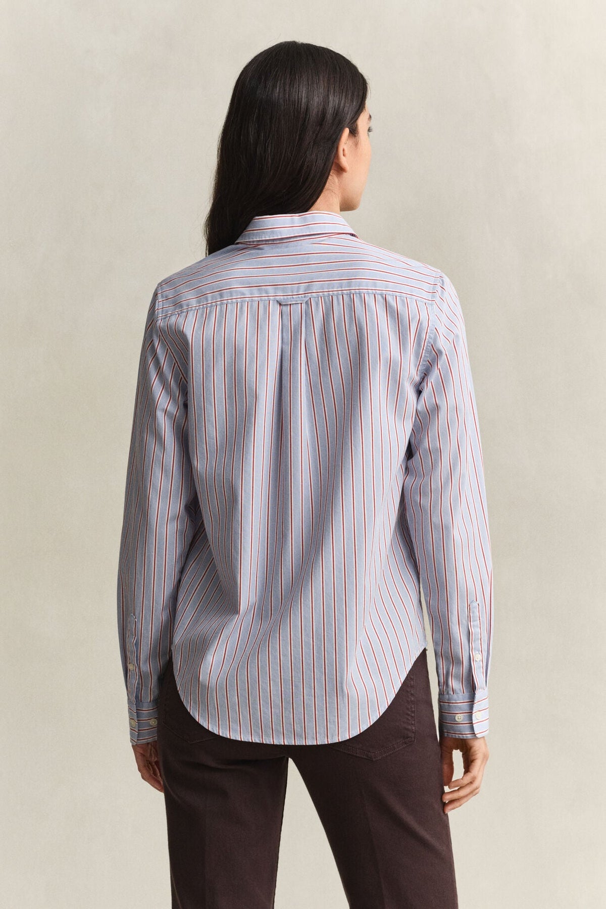 Regular Classic Poplin Stripe Shirt