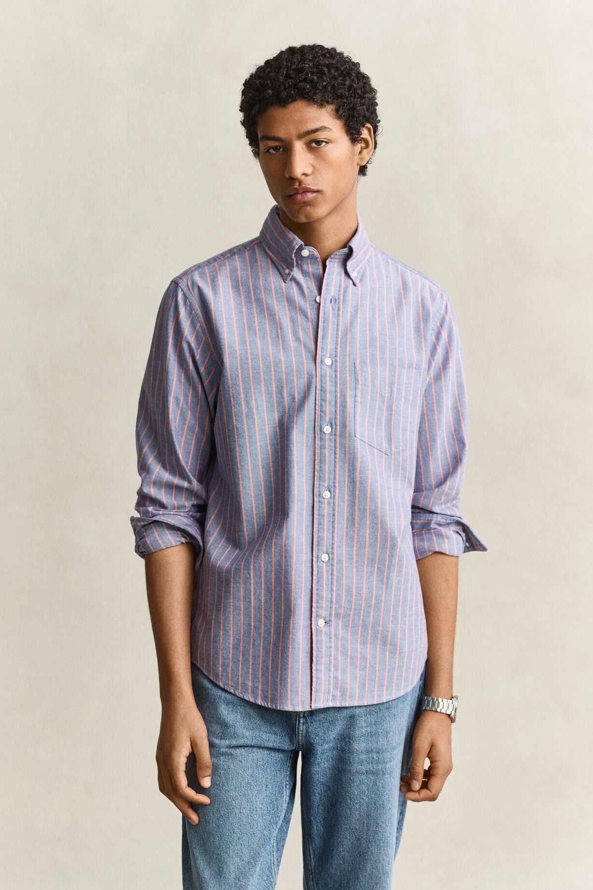 Regular Archive Oxford Stripe Shirt