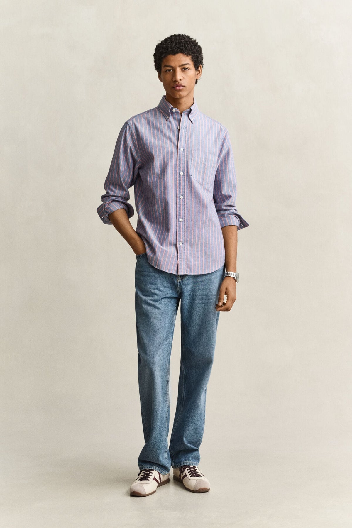 Regular Archive Oxford Stripe Shirt