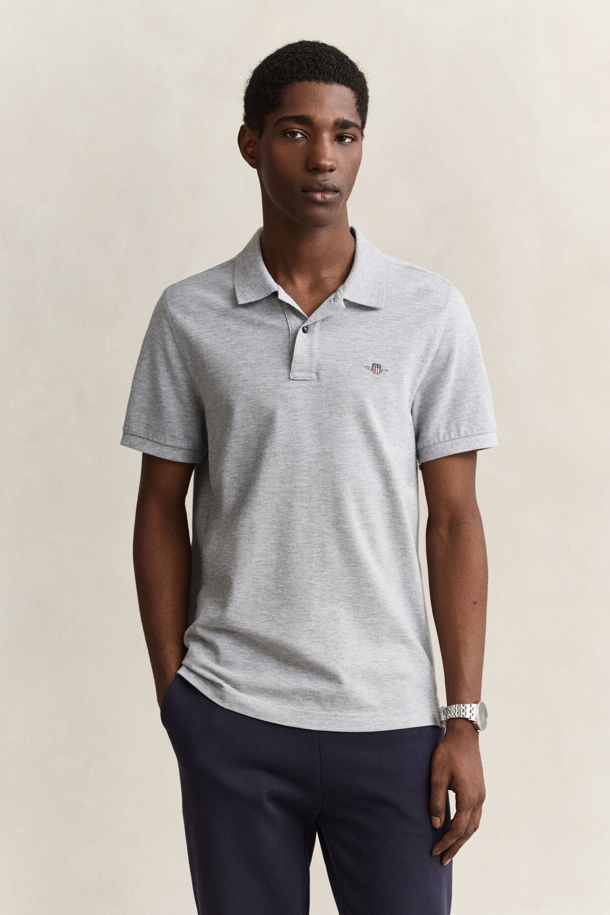 Reg Shield Ss Pique Polo