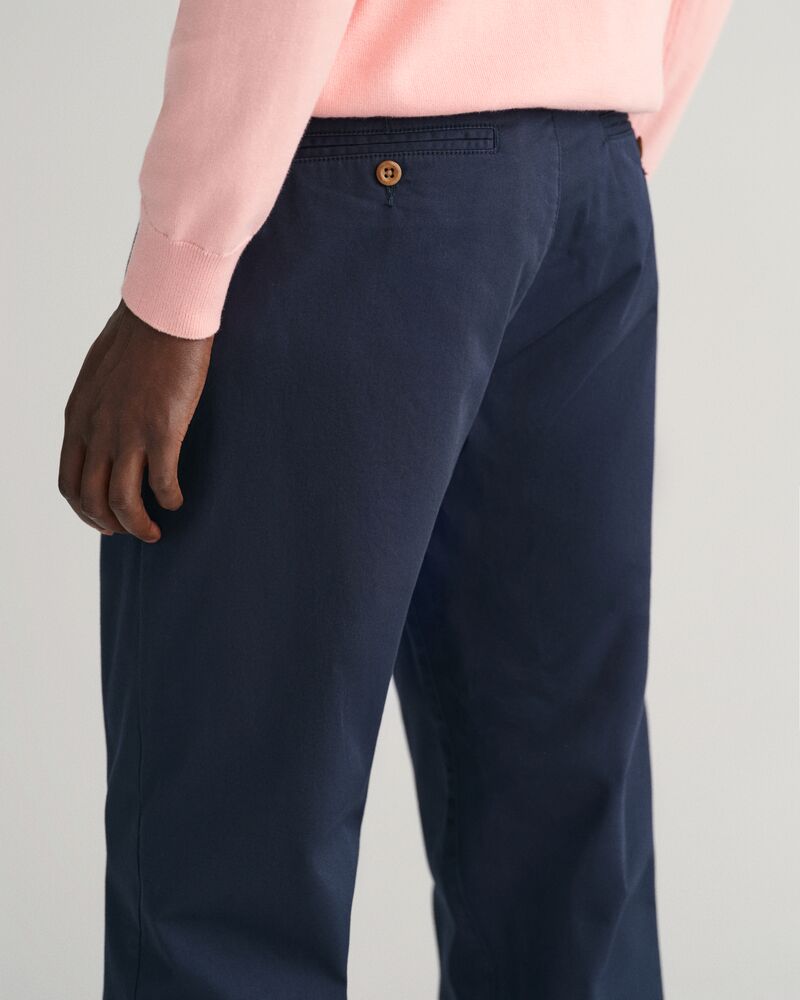 Regular Fit Twill Chinos 32X32 / Marine