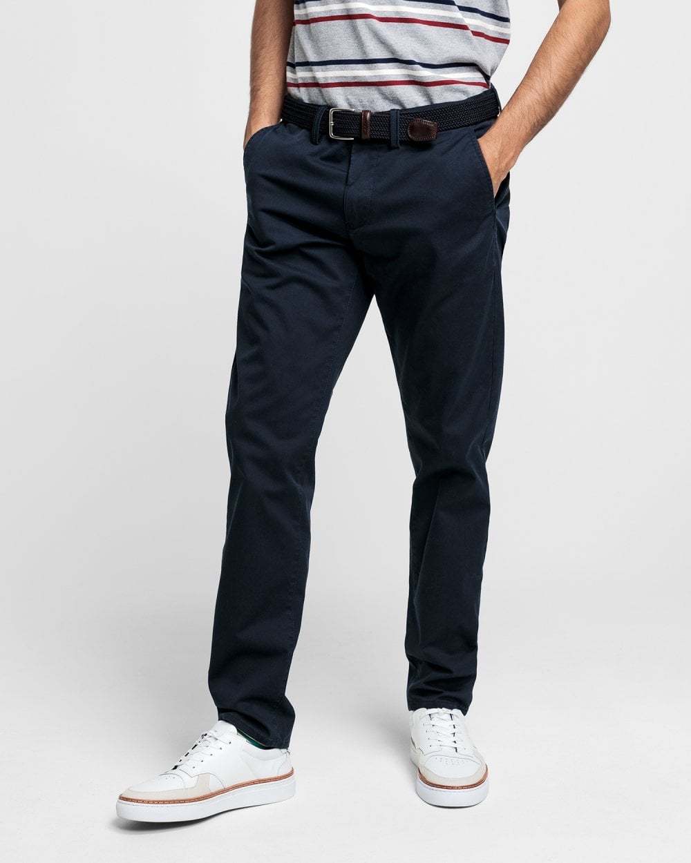 Slim Fit Twill Chinos