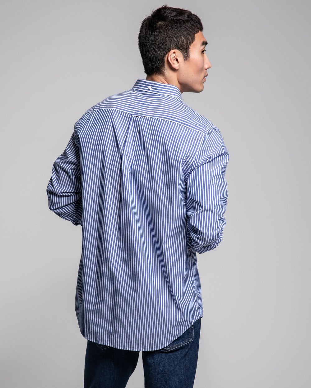 Regular Fit Striped Broadcloth Shirt