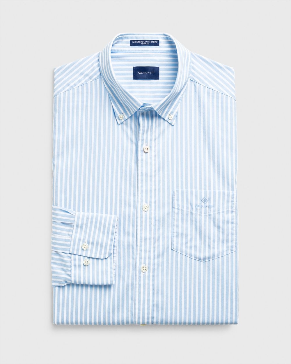 Regular Fit Striped Broadcloth Shirt