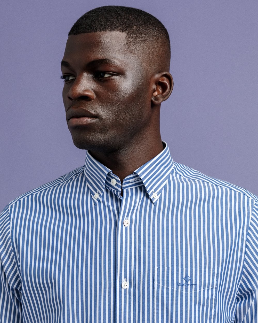 Regular Fit Striped Broadcloth Shirt