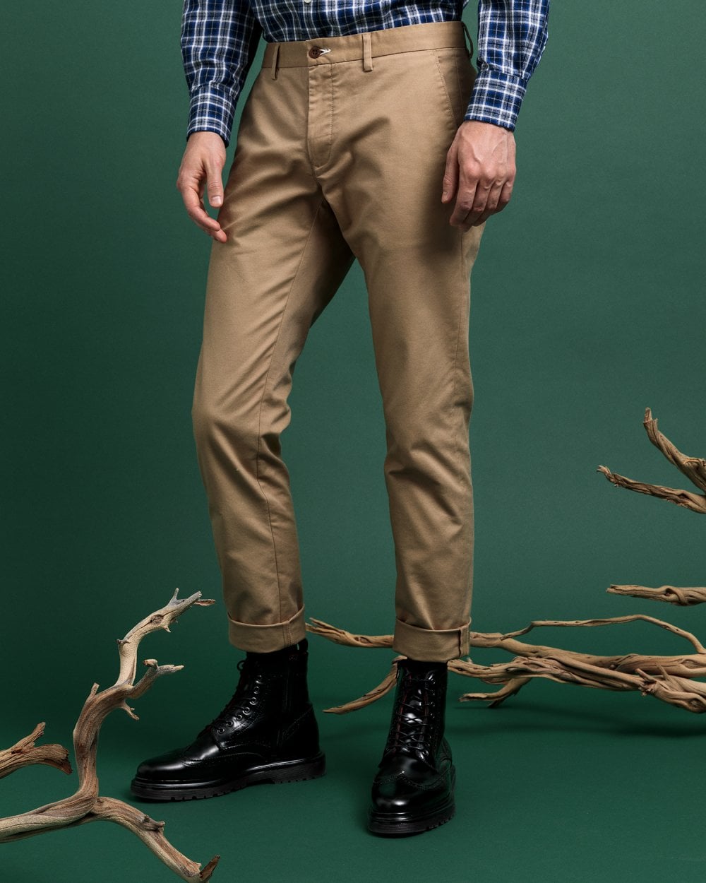 Hallden Slim Fit Tech Prep Chinos