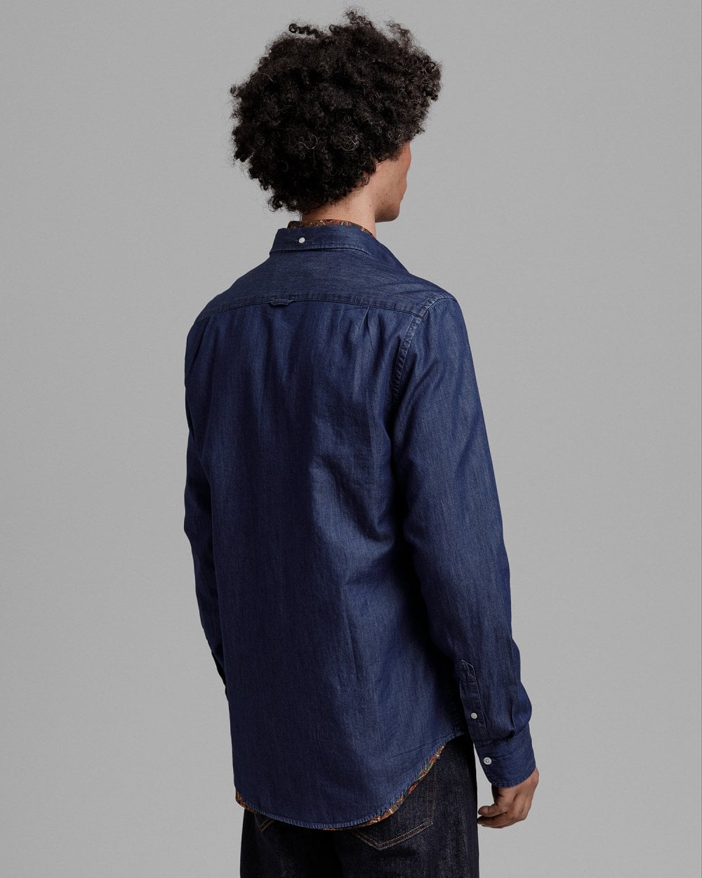 Slim Fit Indigo Shirt