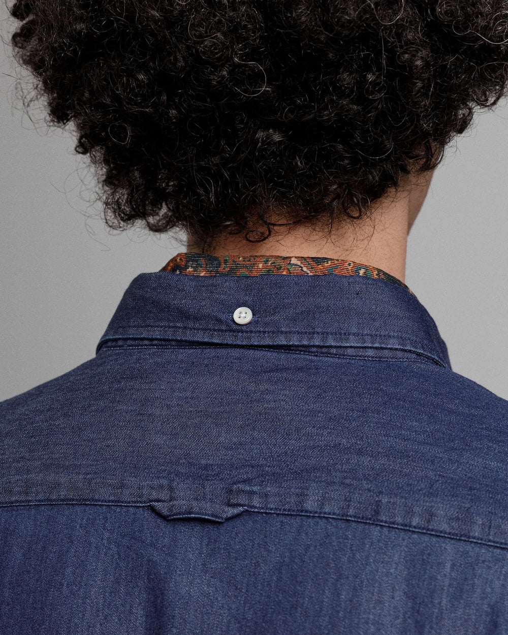 Slim Fit Indigo Shirt