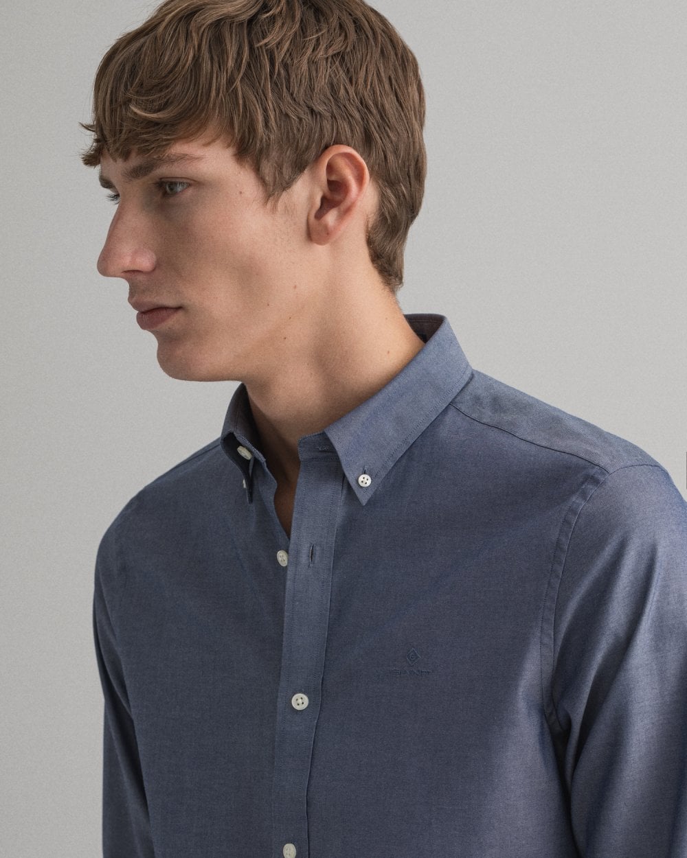 Slim Fit Pinpoint Oxford Shirt