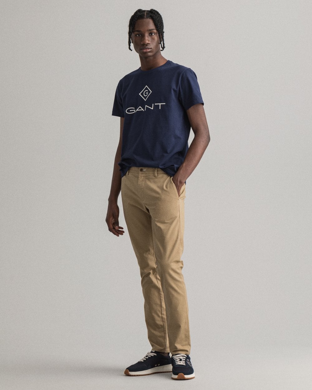 Hallden Slim Fit Tech Prep Chinos