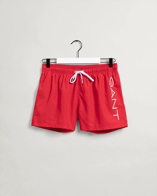 Short Cut Lightweight Logo Swim Shorts