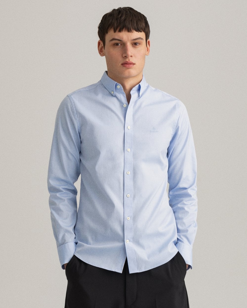 Slim Fit Pinpoint Oxford Shirt