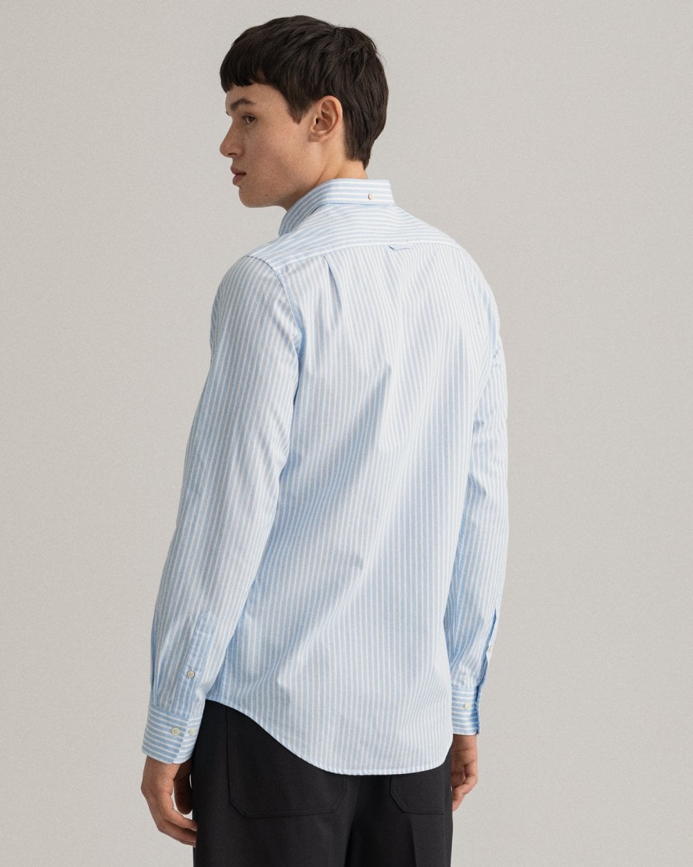 Slim Fit Stripe Broadcloth Shirt